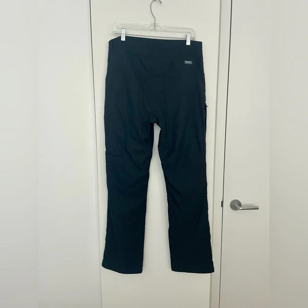 Eddie Bauer Men's Fleece Lined Water Resistant Black Pants 32 x 32